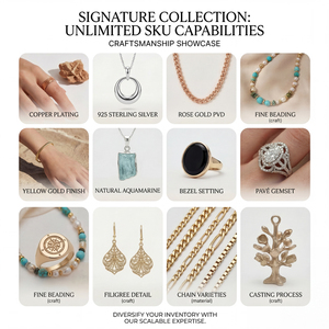 Cadenas de Moda con Baño de Oro de 18K y Piedra Lunar Natural de Latón Triple Luna, Energía de la Diosa, Regalo para Rituales de Adivinación, Venta al por Mayor, MOQ Bajo - Product Image 4