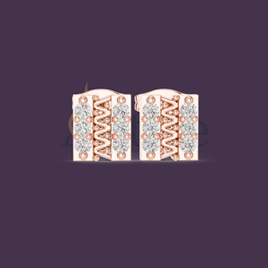 S925 plata esterlina mujer pendiente conjunto moda lujo Moissanite joyería VVS Moissanite - Product Image 1