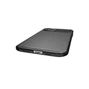 Coque en silicone antichoc Netzy Premium SAFA Noir pour iPhone 12 Pro Max, compatible avec les modèles 7 Plus et 11 Pro - Product Image 5