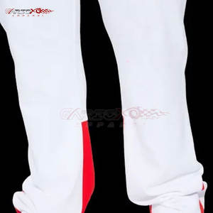 กางเกงวอร์มปลายบานสำหรับผู้ชายทรงโอเวอร์ไซส์และผ้าฝ้ายหนาสำหรับฤดูใบไม้ร่วง - Product Image 5