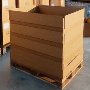 Palettes en carton ondulé 5 plis avec cadre d'extension 1179x779x225mm Qualité 2.96 BAA + 2.70 BC Lot de 5 - Product Image 3