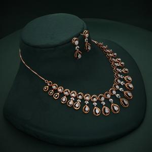 Collar de Oro Amarillo de 14 Quilates, Joyería Tradicional India de Moda para Bodas, Collar con Diamante Cultivado en Laboratorio para Fiesta de Compromiso o Aniversario - Product Image 2