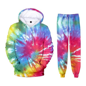 Chándal Deportivo con Estampado Tie Dye para Hombre, Ajustable, Diseños Totalmente Personalizados, Transpirable, Ligero, de Secado Rápido, Calidad Premium - Product Image 1