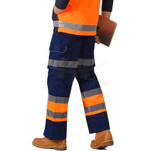 Pantalons de travail pour hommes, dernière conception, réfléchissants, haute visibilité, légers, personnalisés, vente en gros - Product Image 6