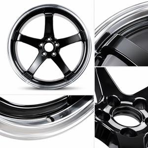 Jantes en alliage d'aluminium forgé monobloc personnalisées de 15, 16, 17, 18, 19 pouces, face usinée pour Corvette C8 Stingray Z06, jantes M3 - Product Image 4