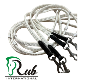 บังเหียนนักขี่ม้าแบบตะวันตกอัจฉริยะไนลอนพีวีซีทนทานพร้อมข้อต่อทองเหลืองหนังสำหรับการขี่ม้าสากล - Product Image 2