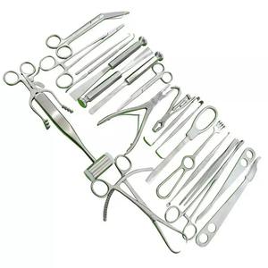 Ensemble d'instruments chirurgicaux orthopédiques majeurs de base de 22 pièces avec revêtement en silicone et autocalvable - Product Image 1