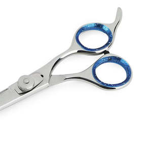 Tijeras Profesionales de Acero Inoxidable con Hoja Curva para Peluquería Canina, Diseño Portátil con Tornillo Ajustable - Product Image 4