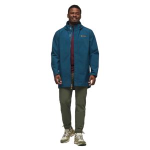 Chaqueta cortavientos ligera impermeable y transpirable para hombre con capucha compatible con resorte - Product Image 1
