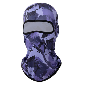 Pasamontañas de ciclismo para hombre, cubierta facial de esquí completa, capucha, cubierta facial de verano para acampar y cazar, compuesta de lana - Product Image 3