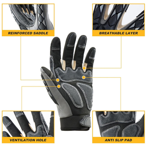 Guantes de Impacto Antideslizantes, Transpirables y Resistentes al Desgaste de la Mejor Calidad en Color Amarillo de KARIMAN MANUFACTURING - Product Image 5