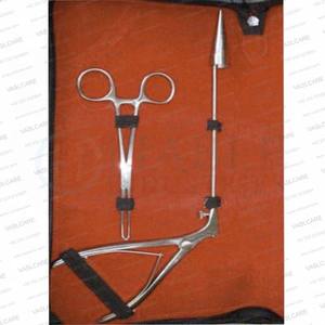 Mcgivney ชุดเครื่องมือผ่าตัดทางการแพทย์พร้อมสายรัด240มม. กรวยและแพ็ค50มม. 100โอริงสแตนเลสเยอรมัน - Product Image 5