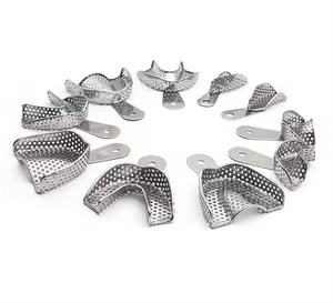 Plateaux d'impression supérieurs perforés Extra LargeStainless Steel Plateaux d'impression de dents dentaires professionnels de haute qualité en métal - Product Image 3