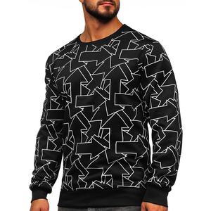 Meilleur sweat à capuche par sublimation durable anti-rides respirant à séchage rapide 100% coton pour hommes-couleurs et tailles personnalisables à bas prix - Product Image 6