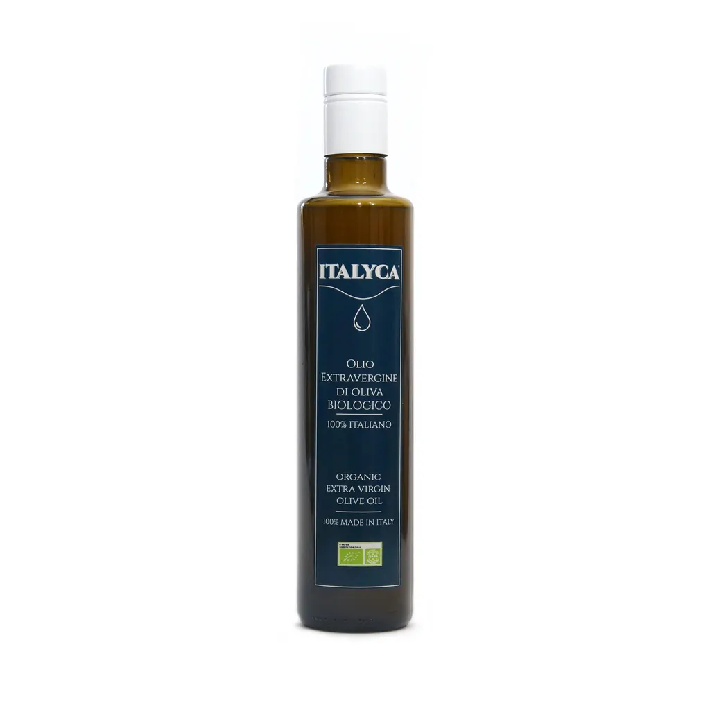 100% made in italy organic extra virgin olive oil cold extracted 50cl bottle italian oil