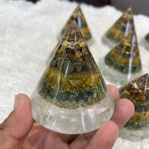 ผลิตภัณฑ์ใหม่ คริสตัลออร์กอนพีระมิด ดึงดูดเงิน ความมั่งคั่ง ความเจริญรุ่งเรือง พลังบวก ขัดเงา - Product Image 2