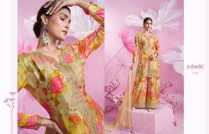 Heavy Designer Ready Made Salwar Suit Elegant Fancy Chinon <b>Fabric</b> Latest Exclusive Best Selling Party Wedding Wear For Women - Product Image 4