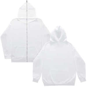 Logo personnalisé Sweat à capuche zippé et pantalon de survêtement de haute qualité pour hommes 100% coton 350g/m2 - Product Image 5