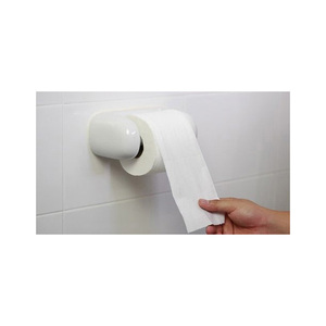 Rollo de papel higiénico Jumbo para baño, papel tisú grande de pulpa reciclada, precio al por mayor barato de alta calidad, envuelto individualmente 2 / 3 La - Product Image 1