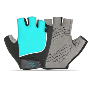Gants demi-doigts personnalisés pour hommes Gants de vélo de montagne antichoc et respirant Gants de vélo de montagne Gants de cyclisme unisexes de sport - Product Image 3