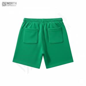 Shorts en toile 100% coton imprimés pour hommes, taille élastique, séchage rapide, shorts décontractés personnalisés - Product Image 2