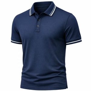 เสื้อโปโลผู้ชายแบบสปอร์ต ราคาส่งจากโรงงาน รับผลิตตามแบบ OEM - Product Image 1