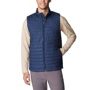 Gilet matelassé imperméable d'extérieur, nouvelle arrivée, fabrication professionnelle, coupe-vent, à capuche, sans manches, réversible - Product Image 1