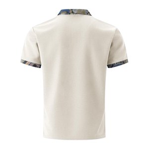 T-shirts d'été grande taille pour hommes à manches courtes formels pour col habillé Logo devant rayé poche tricoté Bangladesh - Product Image 6