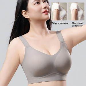 <span class=keywords><strong>Soutien</strong></span>-<span class=keywords><strong>gorge</strong></span> sans armatures en tissu tissé de haute qualité, sans coutures, pour femme, anti-affaissement, pour poitrine généreuse, <span class=keywords><strong>grande</strong></span> <span class=keywords><strong>taille</strong></span>, fin et discret - Product Image 3
