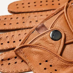 Soft Durable Leather <b>Gloves</b> for Men Winter <b>Warm</b> Outdoor Casual Comfortable Stylish Protective Gear for Hands - Product Image 6