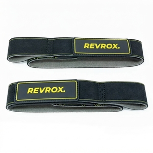Sangles de musculation rembourrées en néoprène confortables, logo personnalisé, sangles de sécurité pour la musculation et le bodybuilding - Product Image 1