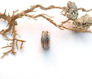 Anillo de Diamantes Clásico Hecho a Mano con Engaste de Plata de Ley 925, Chapado en Plata de 7 GM para Mujer, para Fiestas y Bodas - Product Image 2