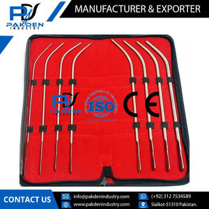 Sonda Uretral Manual Profesional de Acero Inoxidable, Hecha a Medida, Reutilizable, de Alta Calidad, con Certificación CE de Clase I, Juego de Instrumentos - Product Image 5