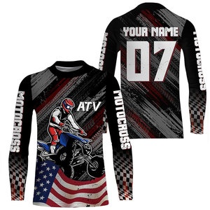 Vêtements de course de moto personnalisés, sublimation, maillot de motocross, équipement de moto tout-terrain, vêtements de moto à manches longues pour hommes - Product Image 6