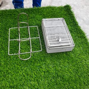 Wholesale Price Medical Sterilization Surgical Instruments <b>Steamer</b> Basket Sterilization Instruments Lab Hand Tools Box Tray - Product Image 3