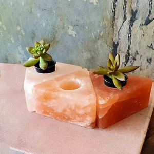 โคมไฟเทียนเกลือหิมาลายันแท้ทำจาก100% งานหัตถกรรมธรรมชาติติดฉลากได้ตามต้องการ - Product Image 6