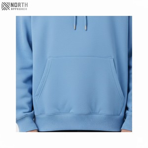 2025 sweat à capuche pour femme Design de luxe poche courte longueur dos Position haut court à capuche hiver haut vendeur en gros sweats à capuche personnalisés - Product Image 6