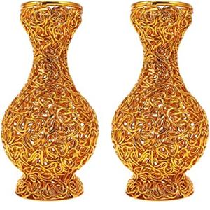 Pot de fleur en métal fait à la main personnalisé en forme de cône pour cadeau à maman lors d'une occasion spéciale - Product Image 5