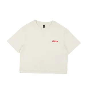 Haut d'entraînement 100% coton pour femmes, léger, coupe ample, respirant, pour le fitness. - Product Image 2