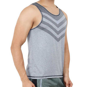 Vêtements de sport meilleur design hommes débardeur tendance hommes extensible saison d'été vêtements d'entraînement respirant débardeur - Product Image 2