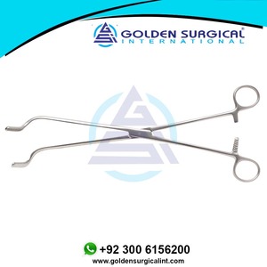 คีมหนีบ Resano แบบโค้งไปด้านขวา 1 x 2 Debakey, ปากคีมแบบไม่ก่อให้เกิดการบาดเจ็บ, ความยาวรวม 305 มม. - Product Image 4