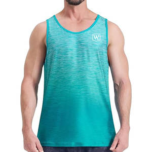 Débardeur pour homme pour la musculation, débardeur en tissu extensible pour la musculation et les séances de fitness - Product Image 1