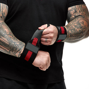 Correas de levantamiento de ejercicio físico para entrenamiento de gimnasia para venta en línea nueva llegada correas de levantamiento de neopreno de algodón para levantamiento de pesas - Product Image 2