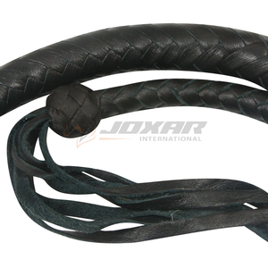 Fouet de taureau de style occidental fabriqué avec du cuir de qualité supérieure pour les spectacles de cascades cosplay ou la décoration sur le thème rustique avec des prix bon marché - Product Image 6