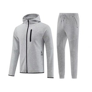 Wholesale Custom Hoodies Casual Plain Tracksuit Jogging Warm Soft Sweat Suits Fitness <b>Embroidery</b> Cotton Tracksuits <b>Sets</b> for Men - Product Image 1