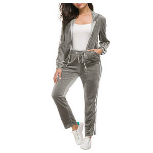 Women Sweat Suit <b>Velvet</b> Design <b>Velvet</b> Tracksuit Two Piece <b>Jacket</b> Pants Set Women Tracksuit High Quality <b>for</b> Woman 2026 - Product Image 4