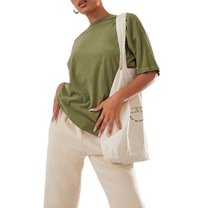 Camisetas de Verano 2026 para Mujer, Estilo Casual, Tejidas en Algodón, Talla Grande, con Estampado Puff de Alta Calidad, Manga Corta - Product Image 3