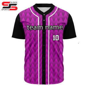 2025 nouveau fabricant OEM maillots de Baseball cousus vierges de haute qualité entièrement colorant Sublimation maillots de Baseball maillot - Product Image 6