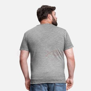 T-shirt d'art en strass pour hommes avec un style surdimensionné et un design graphique accrocheur Clubwear hommes 100% coton t-shirt - Product Image 2