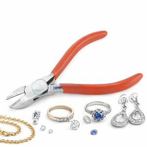 Beading <b>Flat</b> & Round <b>Nose</b> <b>Pliers</b> Set for Jewelry Craft, Durable Stainless Steel Tools for Wire Wrapping and Beading - Product Image 2